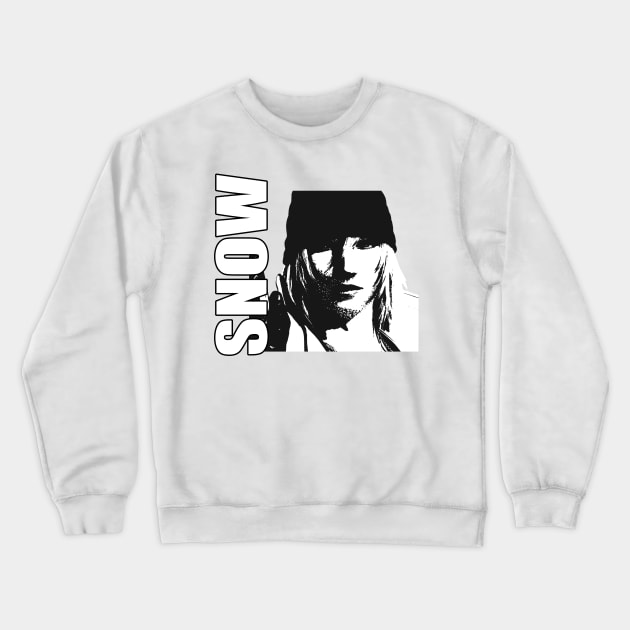 Snow Final Fantasy XIII Crewneck Sweatshirt by thethirddriv3r